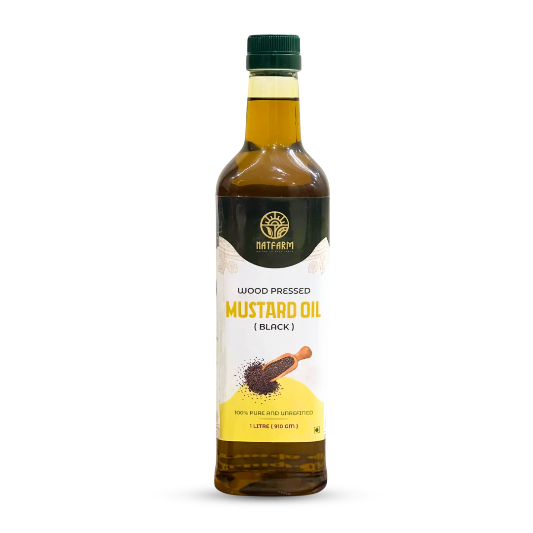 Wood Pressed Black Mustard Oil