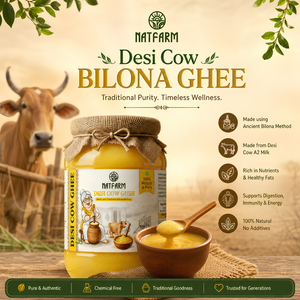 Desi Cow Ghee | 100% Natural & Pure | Traditional Hand-Churned Ghee