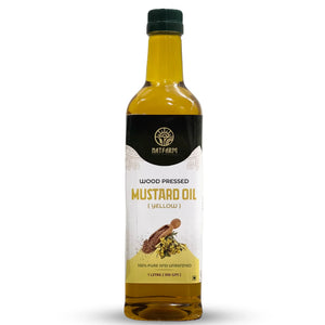 Wood Pressed Yellow Mustard Oil