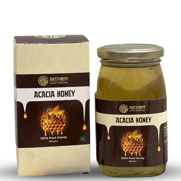 Premium Acacia Honey – 100% Pure Natural Raw Honey