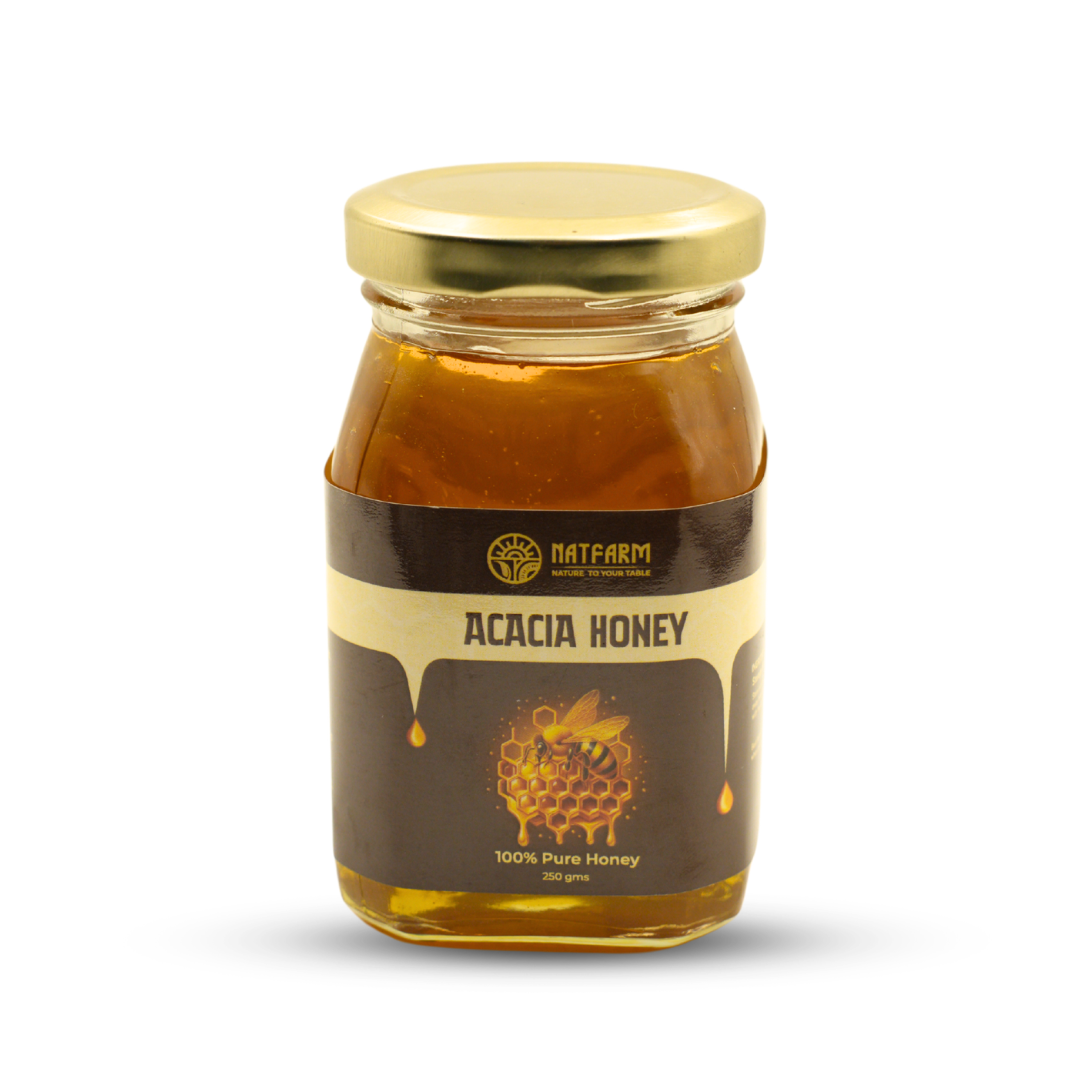 Premium Acacia Honey – 100% Pure Natural Raw Honey