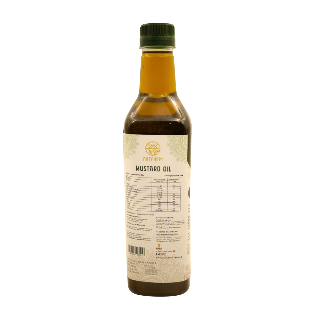 Wood Pressed Black Mustard Oil