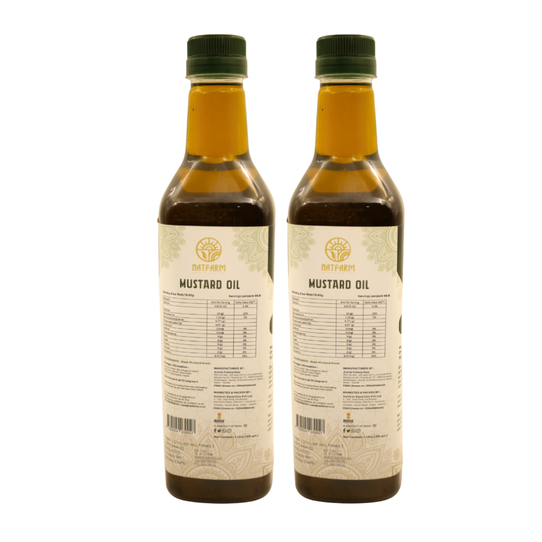 Wood Pressed Black Mustard Oil
