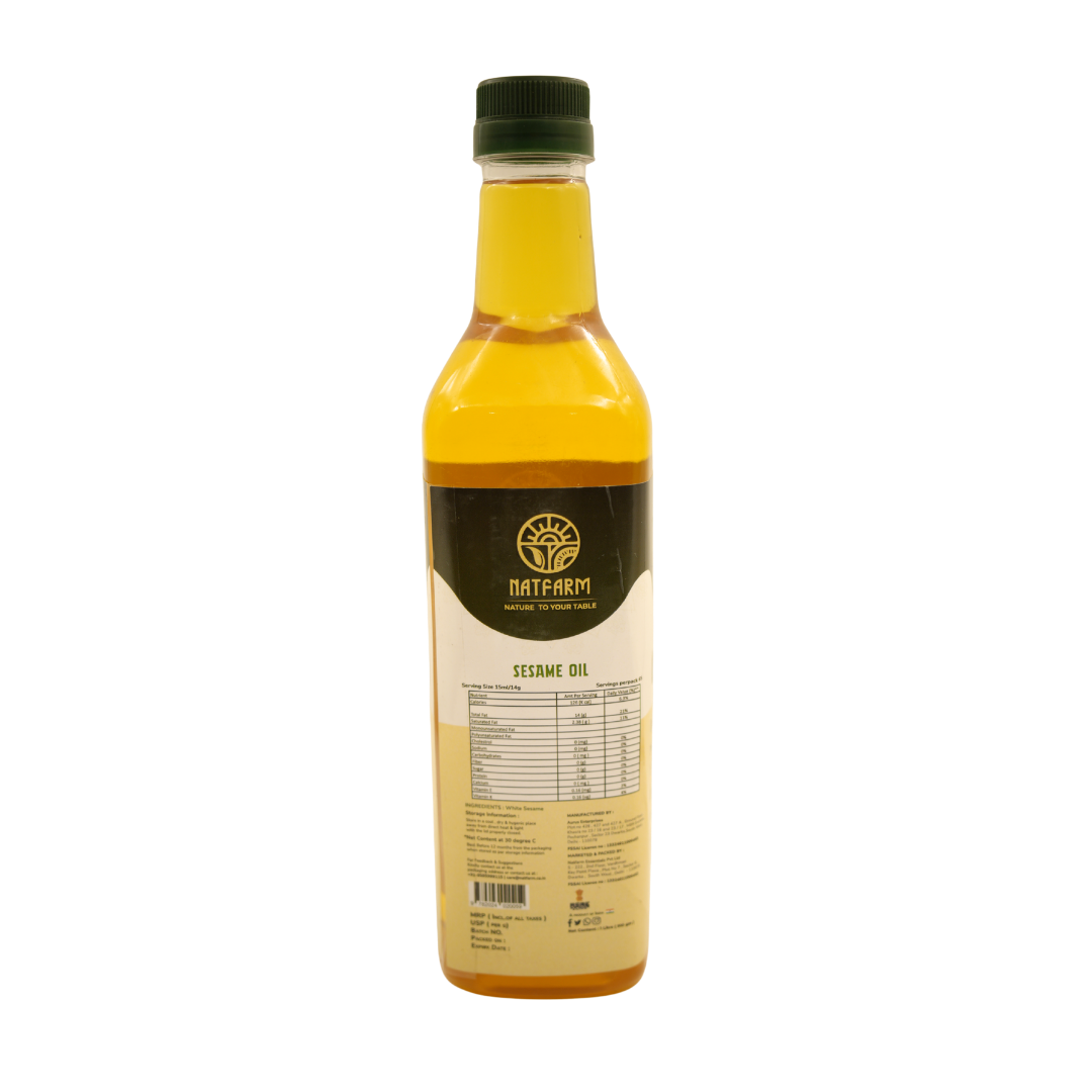 Wood Pressed Sesame Oil