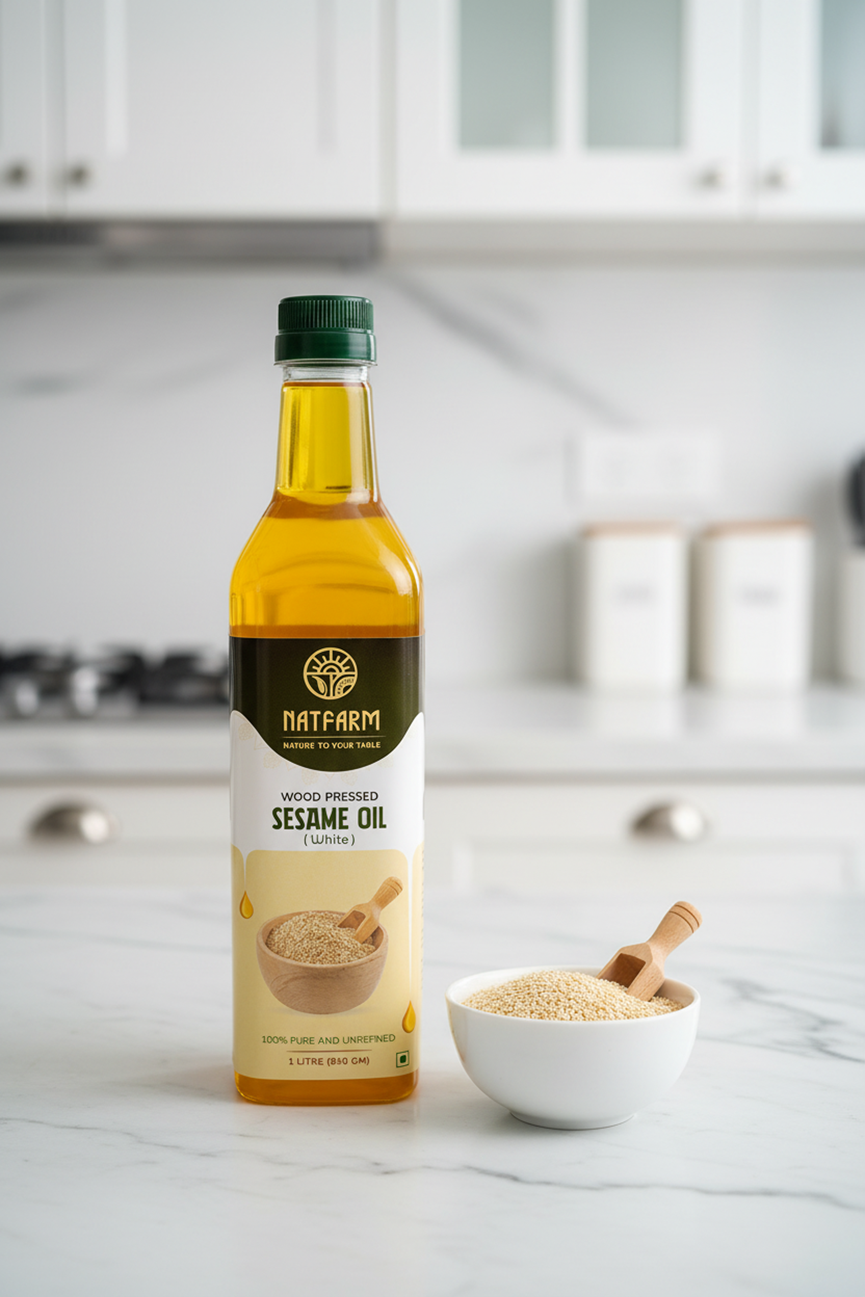 Wood Pressed Sesame Oil
